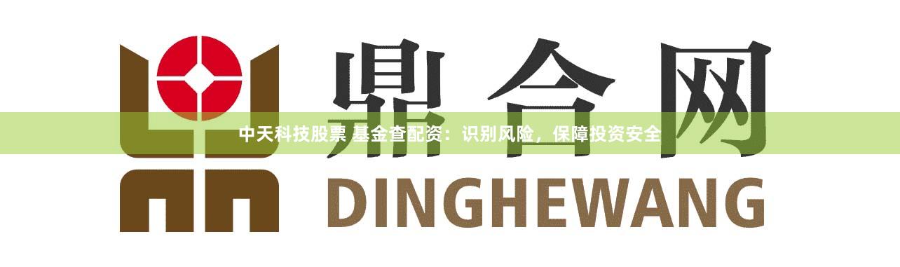 中天科技股票 基金查配资：识别风险，保障投资安全